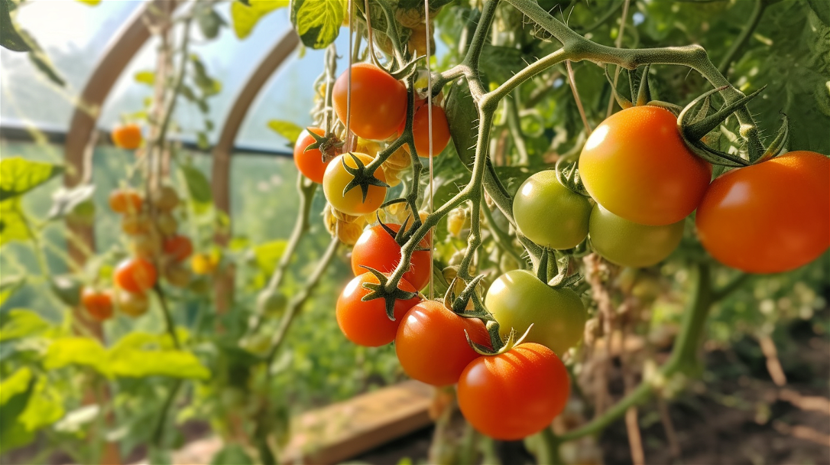 Tomatenanbau im Gewächshaus: So schaffst Du optimale Bedingungen für saftige Tomaten
