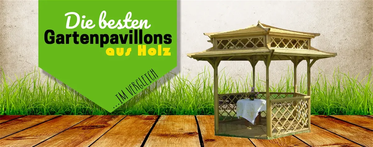 Gartenpavillons aus Holz im Test & Vergleich 2024