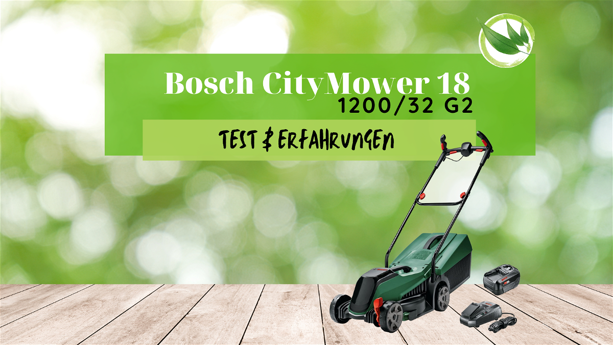 Bosch CityMower 18 Test & Erfahrungen 2024