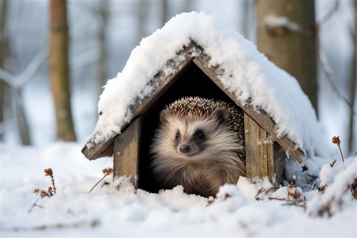 Winterquartiere für Igel & Co: Tipps für geeignete Verstecke im Garten